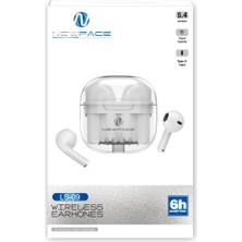 Rory Newface Ls-09 Bluetooth 5.3 Tws Kablosuz Airpods Kulaklık - Gümüş