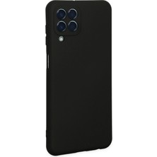 Rory Newface Samsung Galaxy M33 Kılıf Nano Içi Kadife Silikon - Siyah