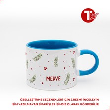 Bir Tasarım Kokina Yapraklı Isimli Sweet Fincan