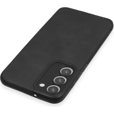 Rory Newface Samsung Galaxy S23 Plus Kılıf Loop Deri Silikon - Siyah