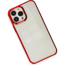 Rory Newface Iphone 14 Pro Max Kılıf Element Silikon - Kırmızı