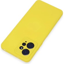 Rory Newface Xiaomi Redmi Note 12 4g Kılıf Nano Içi Kadife Silikon - Sarı