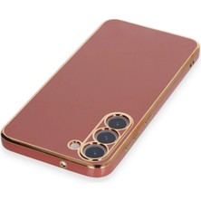 Rory Newface Samsung Galaxy S23 Plus Kılıf Volet Silikon - Kırmızı