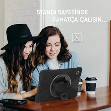 Rory Newface Samsung Galaxy X200 Tab A8 10.5 Kılıf Amazing Tablet Kapak - Kırmızı