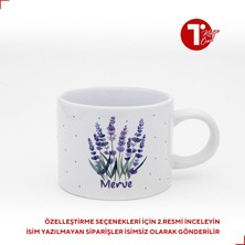 Bir Tasarım Lavantalı Isimli Sweet Fincan