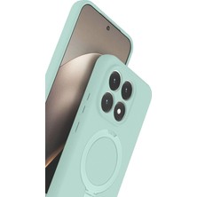 Rory Newface Xiaomi Mi 15T Regal Magsafe Standlı Kapak - Su Yeşili