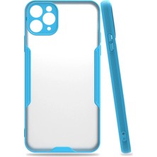 Rory Newface Iphone 11 Pro Kılıf Platin Silikon - Mavi