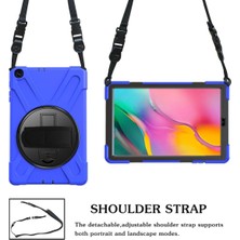 Rory Newface Samsung Galaxy T510 Tab A 10.1 Kılıf Amazing Tablet Kapak - Mavi