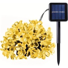 Calperia Solar 5m 50 LED Papatya Gün Işığı 8 Fonksiyonlu
