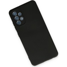 Rory Newface Samsung Galaxy A13 4g Kılıf Nano Içi Kadife Silikon - Siyah