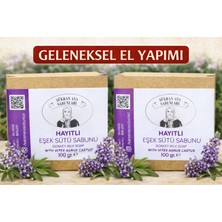 Şükran Ana Sabunları El Yapımı Hayıtlı Eşek Sütü Sabunu 2'li Paket