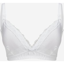 Lc Waikiki Yeni Sezon Balenli Dolgusuz Dantel Detaylı Emzirme Sütyeni