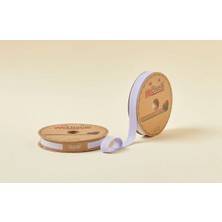 Durukar Biye Koton Katlı D25 Lila 2 cm 25 Metre %65 Koton %35 Polyester