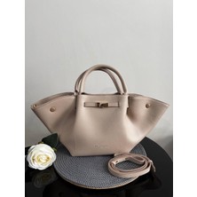 Ges Shop Kadın Bej Renk Omuz Çanta