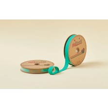 Durukar Biye Koton Katlı D46 Koyu Yeşil 2 cm 25 Metre %65 Koton %35 Polyester