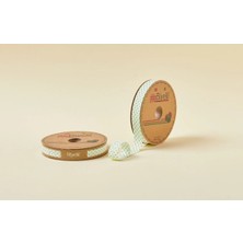 Durukar Biye Puanlı Katlı B05 Yeşil 2 cm 25 Metre %65 Koton %35 Polyester