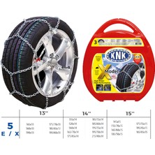 Knk Snmswrld Patinaj Zinciri Takmatik Çapraz 13-14-15 Jant Zincir Ebatlari Için Resime Bakiniz