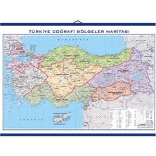 Edulab TÜRKİYE BÖLGELER HARİTASI (Kaplamalı)