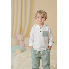 Cattackids Erkek Çocuk Gömlek Kargo Cep Pantolon Takımı 2-5 Yaş