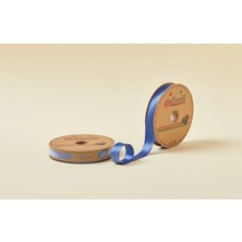 Durukar Biye Saten Katlı 078 Indigo 2 cm 25 Metre %100 Polyester