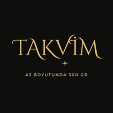 Durukar Takvim 2026 Premium A3 300 gr Dijital Baskı Yeşil