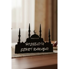Grandmix Ramazan Temalı Dekoratif Mumluk Kur’an-I Kerim Standı Kitap Tutucu