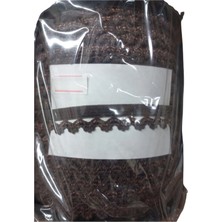 Durukar Çamaşır Lastiği Dantelli 1 cm 75 Metre 1 Top Kahverengi