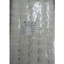 Durukar Dantel Polyester Güpür Bant Krem 15 Metre En 6 cm ON-1639-KR