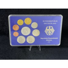 Alman Markı 1989 Almanya (Bundesrepublik Deutschland) – D Darphanesi Tam Sikke Seti Çil