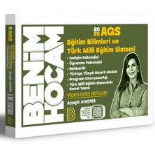 Benim Hocam Yayınları 2026 Ags Eğitim Bilimleri ve Türk Milli Eğitim Sistemi Video Ders Notları