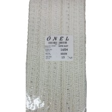 Durukar Dantel Polyester Güpür Bant Krem 15 Metre En 3 cm ON-1654-K