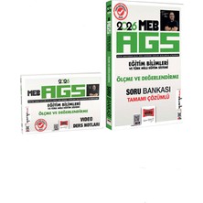 2026 Meb-Ags Eğitim Bilimleri ve Türk Milli Eğitim Sistemi Ölçme Video +Soru Bankası Set