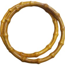 Durukar Çanta Sapı Akrilik Yuvarlak Hardal