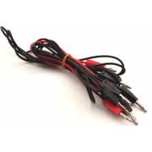 Edulab BAĞLANTI KABLOSU(50 cm Krokodilli 2 Renk)