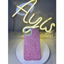 Ayis Aksesuar Iphone 11 Uyumlu Pembe Leopar Desenli Kamera Korumalı Şık Silikon Kılıf