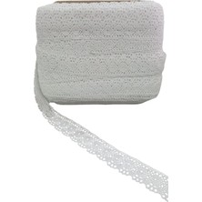 Durukar Kopanaki Dantel En 4 cm Beyaz 5 Metre