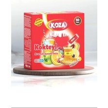 Herşeytrend Koza Tek Içimlik Kokteyl Aromalı Toz Içecek 50'li