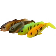 Savage gear Savage Gear Craft Cannibal Paddletail 6.5 cm 4 gr Dark Water Mix 4 Adet