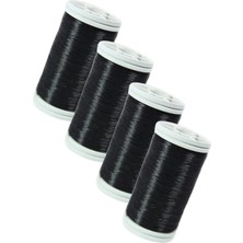 Durukar Hayalet Ip 100 Metre Siyah 4 Adet