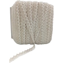 Durukar Kopanaki Dantel En 1,5 cm Krem 10 Metre