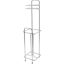 Flamex Kare Metal - Krom Yedekli Wc Kağıtlık (5047)