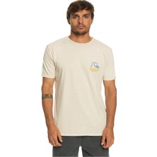 Quiksilver Artsinpalm Erkek Bej Tişört
