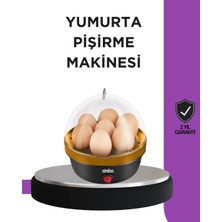 Flamex 7 Yumurta Kapasiteli Buharlı Yumurta Pişirme Cihazı Sesli Uyarılı