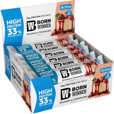 Born Winner Active Protein Bar – Strawberry Cheesecake 60G