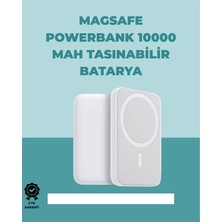Flamex Magsafe Manyetik Powerbank – iPhone Için Hızlı, Kablosuz ve Güvenli Şarj