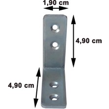 SHC4200 Mey Ithalat® Gönye L Tipi No:5 ( 5 Adet )
