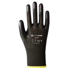 SHC4200 Mey Ithalat® Nt 101 Pu Siyah Nitril Eldiven 10 Numara
