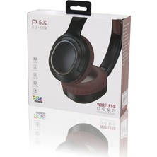 Flamex Rgb Renkli Işıklı Şarjlı Bluetooth Kulak Üstü Kablosuz Kulaklık PL-2372 (5047)