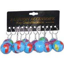 Flamex 12 Adet Dünya Anahtarlık (5047)