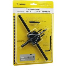 Flamex Ayarlı  Alçı Panç Delme 2 Bıçak  1-3 Inç/16 30MM - 7-7 Inç/8 200MM - 1 Inç/8 3mm - 2 Inç